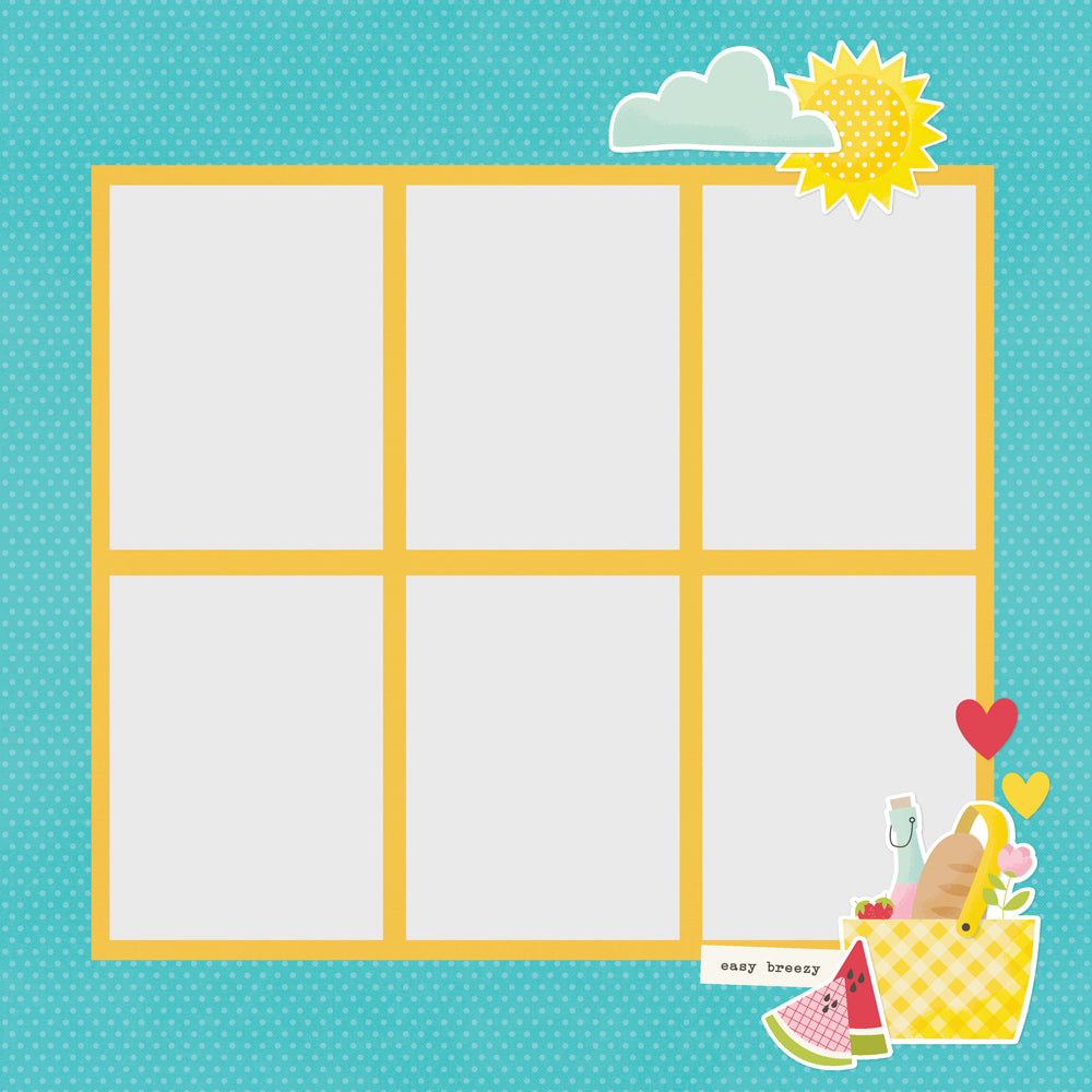 ***Pre-Order*** Simple Stories - Sweet Summertime - Simple Pages Page Pieces