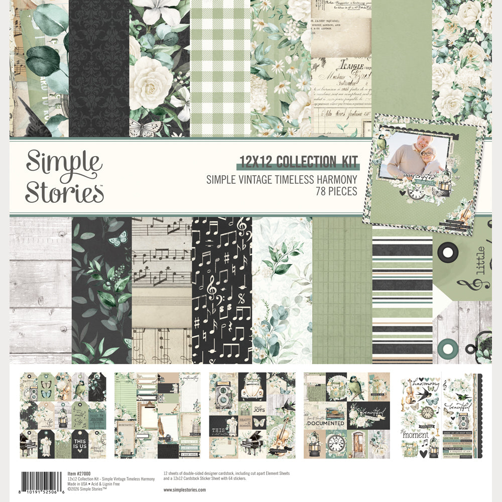 ***Pre-Order*** Simple Stories - Simple Vintage Timeless Harmony - Collection Kit