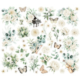 ***Pre-Order*** Simple Stories - Simple Vintage Timeless Harmony - Floral Bits & Pieces