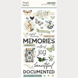 ***Pre-Order*** Simple Stories - Simple Vintage Timeless Harmony - Foam Stickers