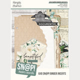 ***Pre-Order*** Simple Stories - Simple Vintage Timeless Harmony - SN@P! 6x8 Binder Inserts