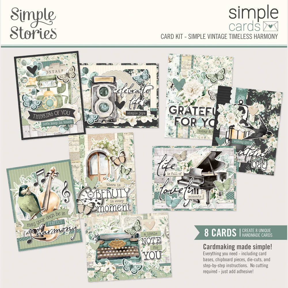 ***Pre-Order*** Simple Stories - Simple Vintage Timeless Harmony - Simple Cards Card Kit