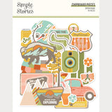 ***Pre-Order*** Simple Stories - Open Road - Chipboard Pieces