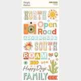 ***Pre-Order*** Simple Stories - Open Road - Foam Stickers