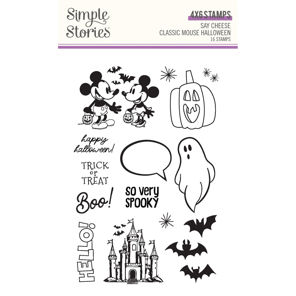 ***Pre-Order*** Simple Stories - Say Cheese Mouse Halloween - Stamps
