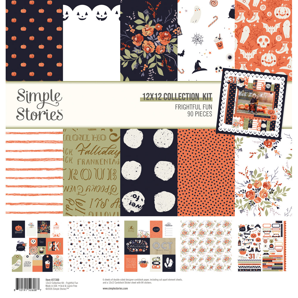 ***Pre-Order*** Simple Stories - Frightful Fun - Collection Kit