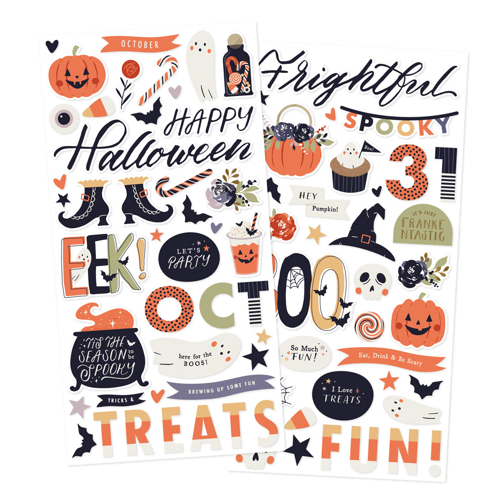 ***Pre-Order*** Simple Stories - Frightful Fun - Foam Stickers