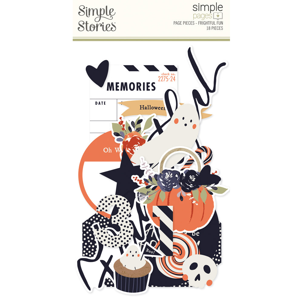 ***Pre-Order*** Simple Stories - Frightful Fun - Page Pieces
