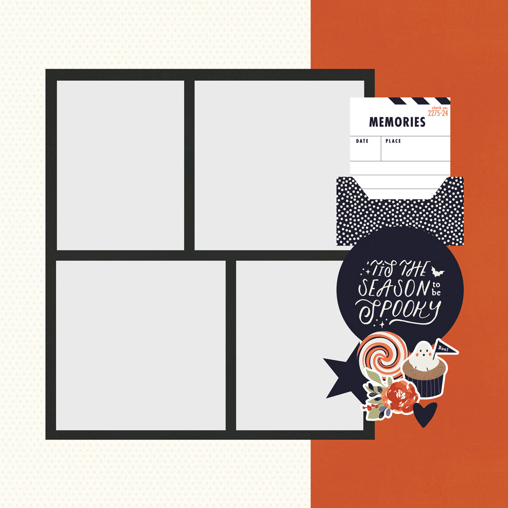 ***Pre-Order*** Simple Stories - Frightful Fun - Page Pieces