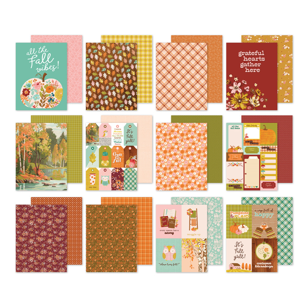 ***Pre-Order*** Simple Stories - Pumpkins and Plaid - 6x8 Pad