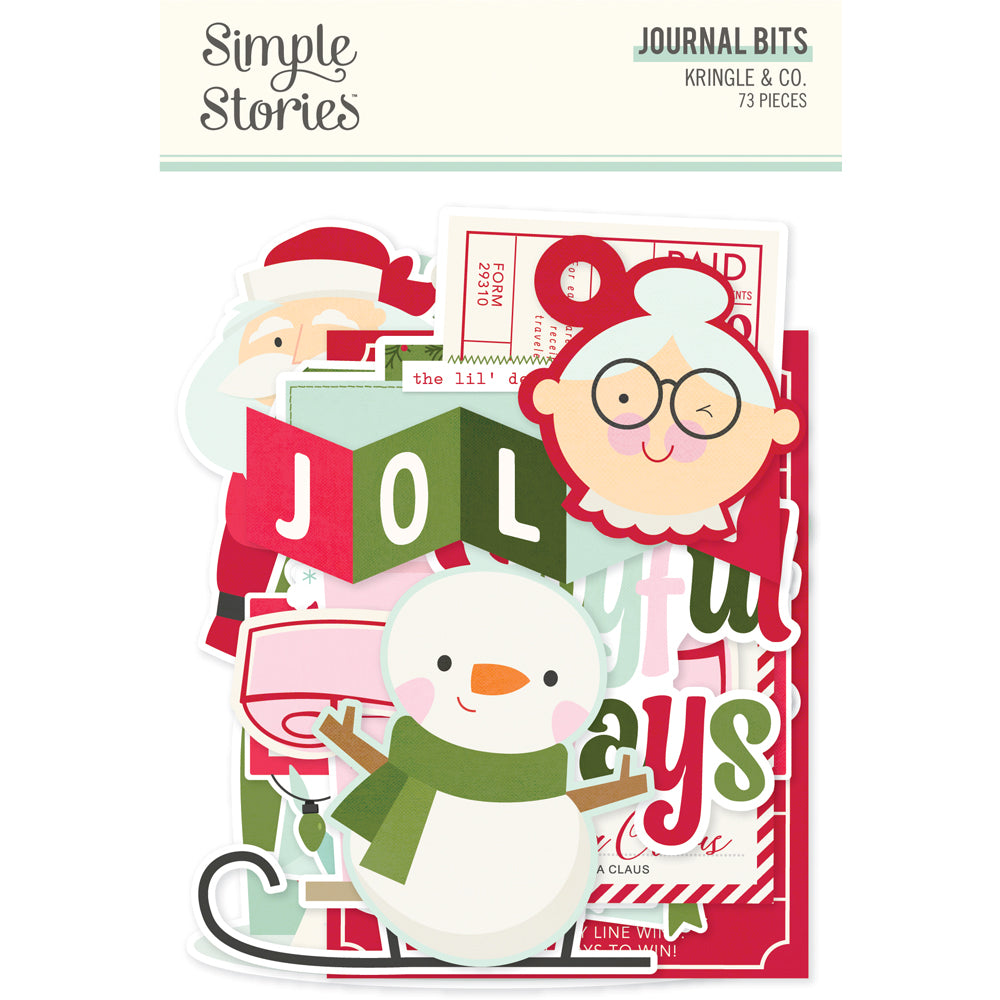 ***Pre-Order*** Simple Stories - Kringle and Co. - Journal Bits & Pieces