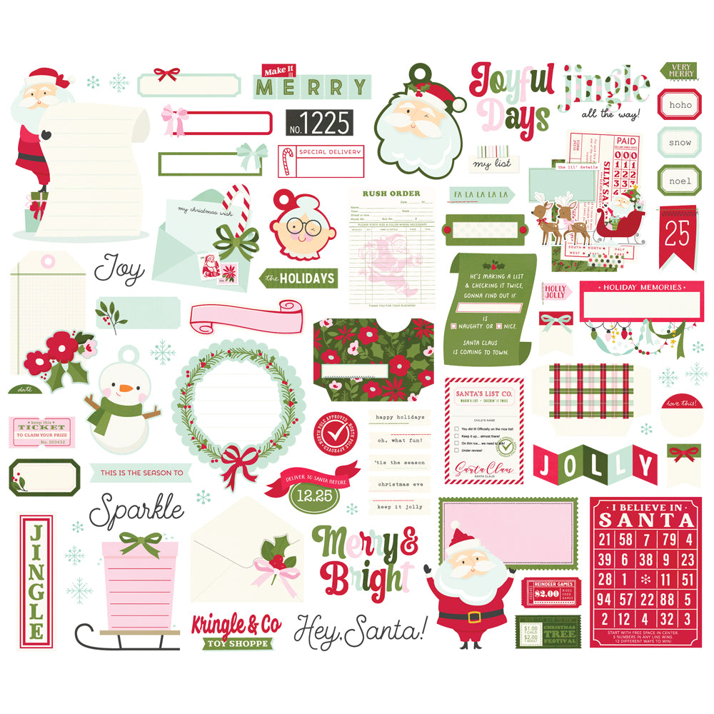 ***Pre-Order*** Simple Stories - Kringle and Co. - Journal Bits & Pieces