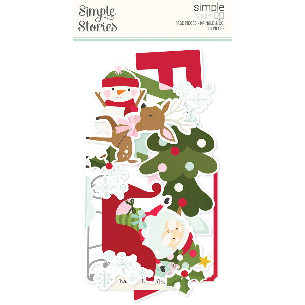 ***Pre-Order*** Simple Stories - Kringle and Co. - Page Pieces