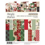 ***Pre-Order*** Simple Stories - Simple Vintage Old-Fashioned Christmas - 6x8 Pad