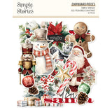 ***Pre-Order*** Simple Stories - Simple Vintage Old-Fashioned Christmas - Chipboard Pieces