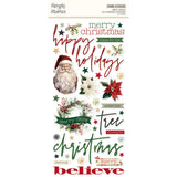 ***Pre-Order*** Simple Stories - Simple Vintage Old-Fashioned Christmas - Foam Stickers
