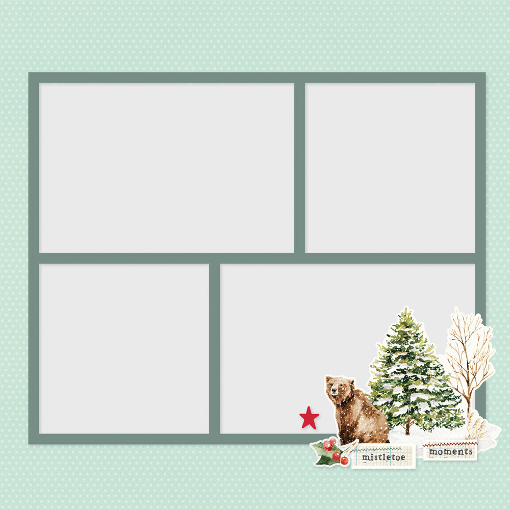 ***Pre-Order*** Simple Stories - Simple Vintage Evergreen Memories - Page Pieces