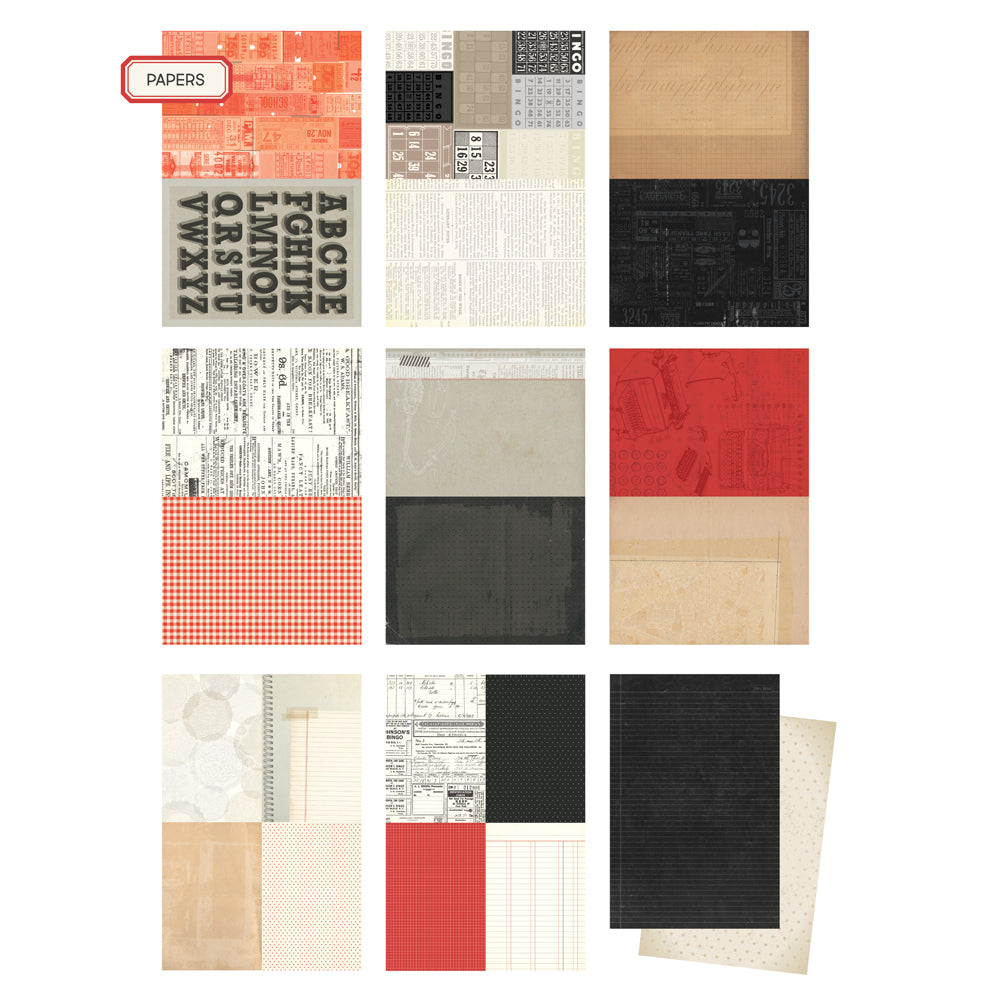 ***Pre-Order*** Simple Stories - Junk Journal Kit - Analog