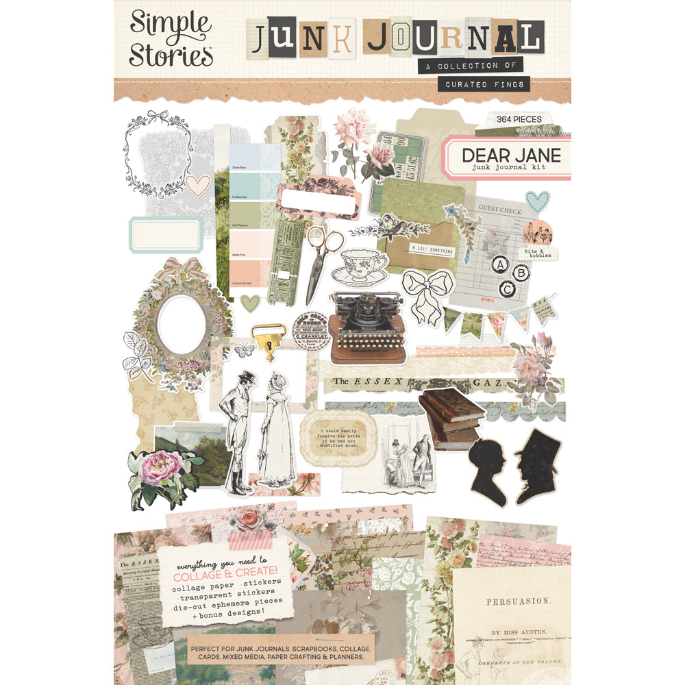 ***Pre-Order*** Simple Stories - Junk Journal Kit - Dear Jane