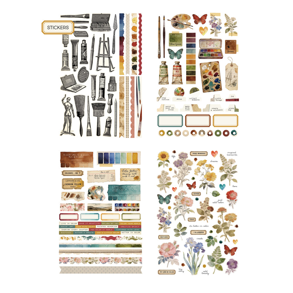 ***Pre-Order*** Simple Stories - Junk Journal Kit - Art Studio