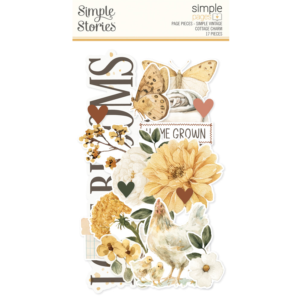 ***Pre-Order*** Simple Stories - Simple Vintage Cottage Charm - Simple Pages Page Pieces