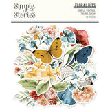 ***Pre-Order*** Simple Stories - Simple Vintage Trunk Show - Floral Bits & Pieces