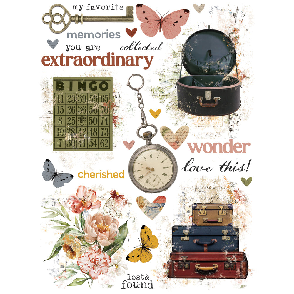 ***Pre-Order*** Simple Stories - Simple Vintage  Trunk Show - Rub Ons