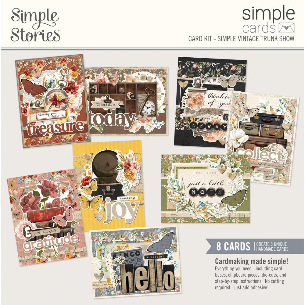 ***Pre-Order*** Simple Stories - Simple Vintage Trunk Show - Simple Cards Card Kit