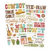 ***Pre-Order*** Simple Stories - Country Roads Cowboy - Foam Stickers