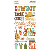 ***Pre-Order*** Simple Stories - Country Roads Cowboy - Foam Stickers