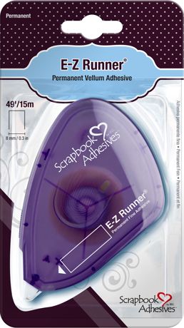 Scrapbook Adhesives - E-Z Runner -  Permanent Fine Adhesive Dispenser