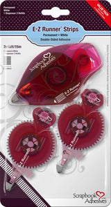 Scrapbook Adhesives - E-Z Runner - Permanent Strips Refillable Value Pack