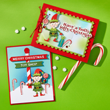 Spellbinders - Santa's Elves Etched Dies by Simon Hurley