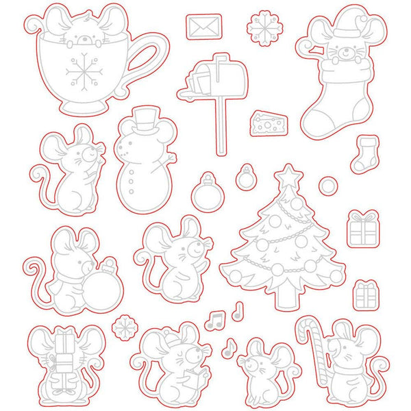 Honey Bee Stamps - Merry Little Mice - Honey Cuts