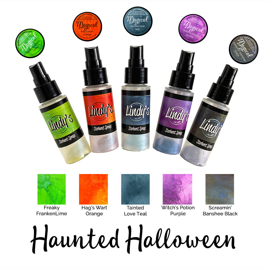 Lindy's Stamp Gang - Magicals - Shaker Set - Haunted Halloween