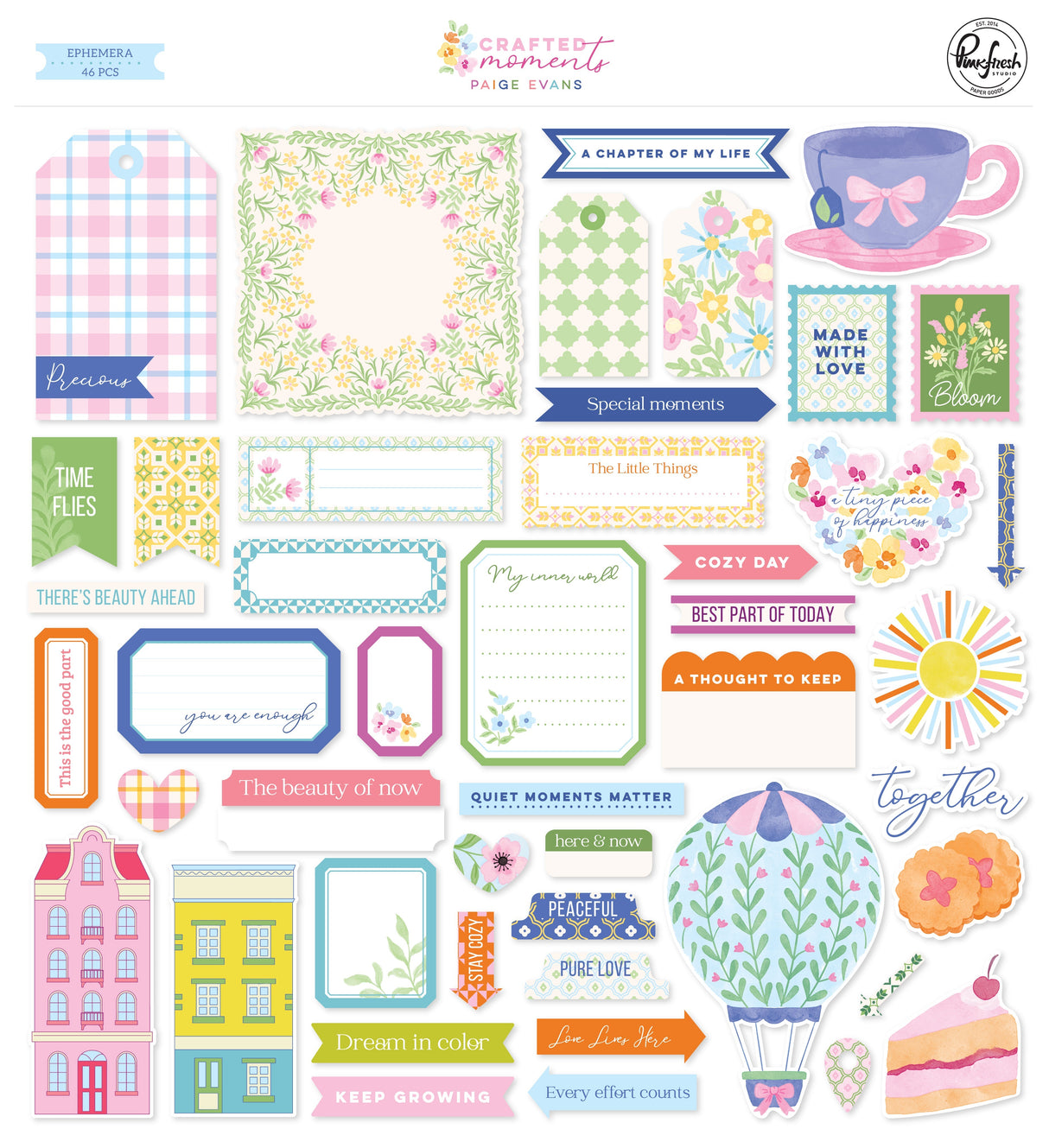 Pinkfresh Studio - Paige Evans - Crafted Moments - Ephemera