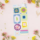 Pinkfresh Studio - Paige Evans - Crafted Moments - Chipboard Stickers