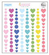 Pinkfresh Studio - Paige Evans - Crafted Moments - Enamel Shapes