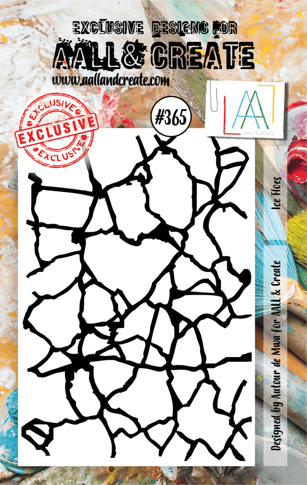 AALL & Create - A7 Clear Stamp Set - Ice Floes - #365
