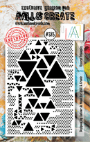 AALL & Create - A7 Clear Stamp Set - Reverse Triangles -