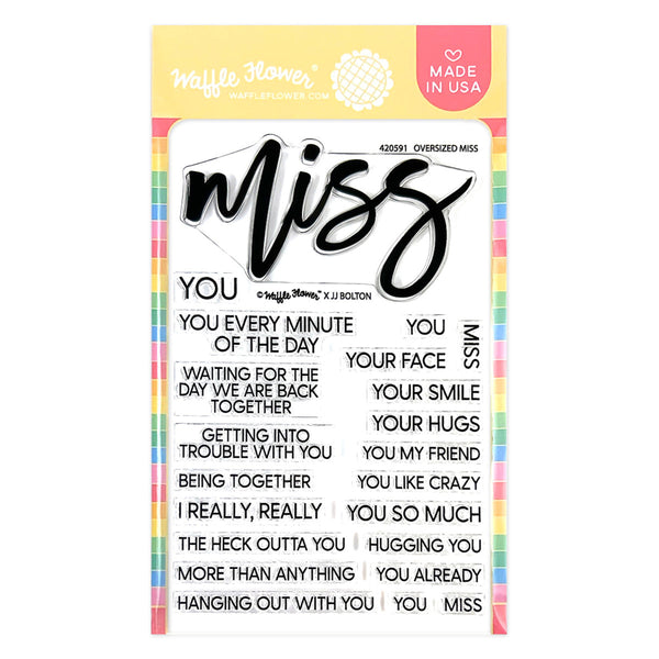 Waffle Flower - Stamp - Oversized Miss