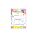 ***Pre-Order*** Waffle Flower - May Release - Seal-a-brate Sentiments Matching Die