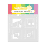 ***Pre-Order*** Waffle Flower - Square Postage Home Stencil