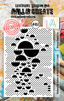 AALL & Create - A7 Clear Stamp Set - Reverse Semicircles -