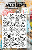 AALL & Create - A7 Clear Stamp Set - Plus Or X -