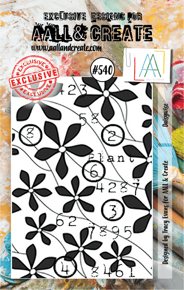 AALL & CREATE - A7 CLEAR STAMP SET - DAISYWISE #540