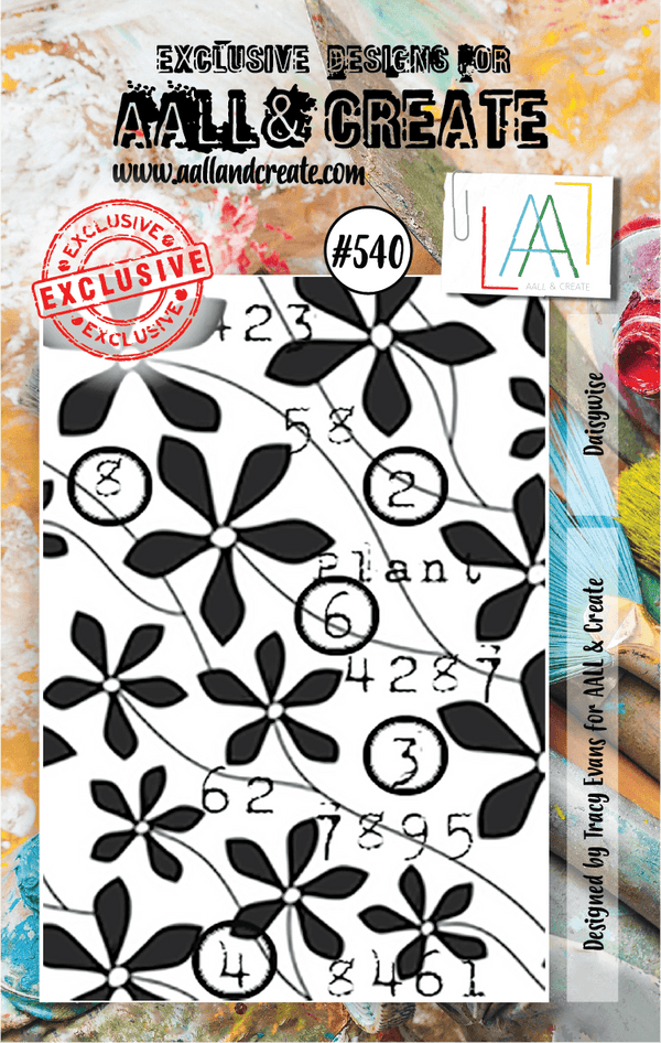 AALL & Create - A7 Clear Stamp Set - Daisywise - #540