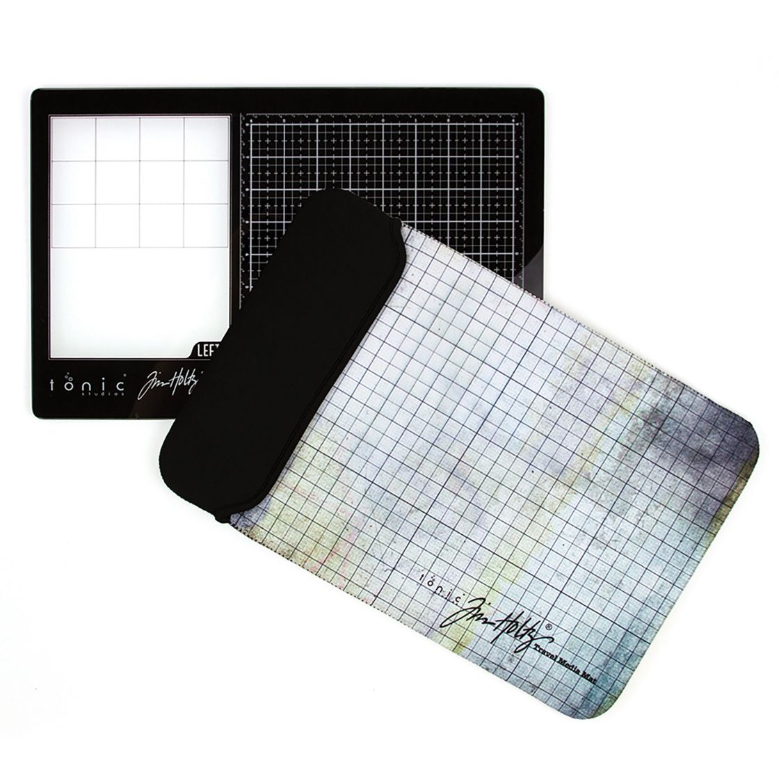 Tim Holtz - Tonic - Travel Glass Media Mat - Left Hand