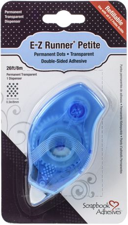 Scrapbook Adhesives - E-Z Runner - Petite Permanent Dots Refillable Dispenser