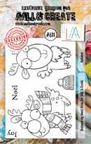 AALL & CREATE - A7 CLEAR STAMP SET - REINDEER